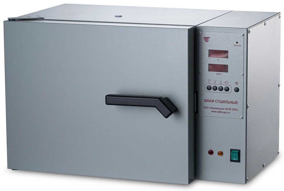 Шкаф сушильный лабораторный с вентилятором ШС-10-02 СПУ до 200°С (код 2201)