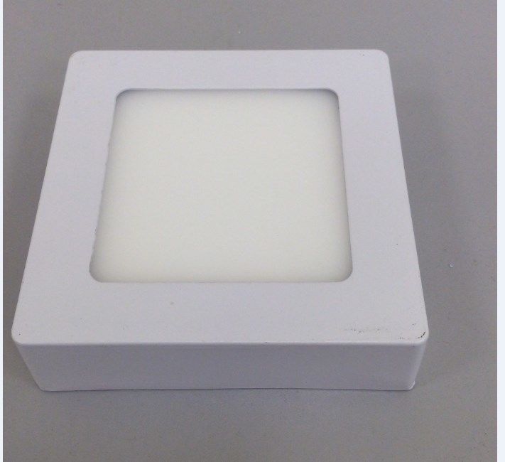 Светильник светодиодный "LED" накладной, 115*115мм, 6Вт, 4000-4500К, 220V, белый