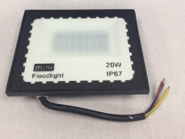 Прожектор светодиодный ХК, 20Вт, 6500К, SMD-20-6500К-М, IP67, FLX-020GB