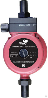 Насос для повышения давления WWQ PN20/12-200, 250Вт, напор 12м. 50л/мин 
