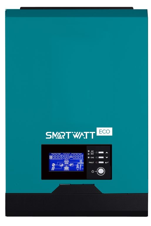 Гибридный Инвертор SmartWatt ECO 5KВт 48V с контроллером MPPT 80A