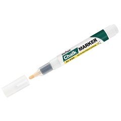 Маркер меловой "Chalk Marker" белый, 3мм, спиртовая основа