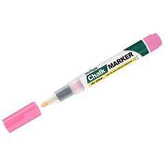 Маркер меловой "Chalk Marker" розовый, 3мм, спиртовая основа