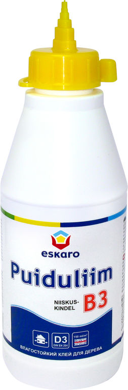 Клей мебельный влагостойкий "Eskaro B-3" 0,5л
