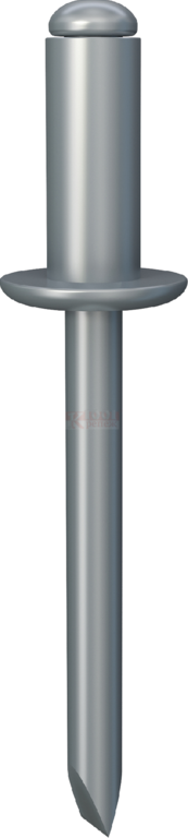 УС/УС Заклепка вытяжная оцинкованная TERMOCLIP со стандартным бортиком, 4.8x8 мм