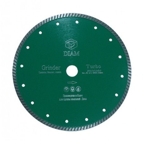 Алмазный круг для "сухой" резки Turbo Grinder 125 (М14 с фланцем)