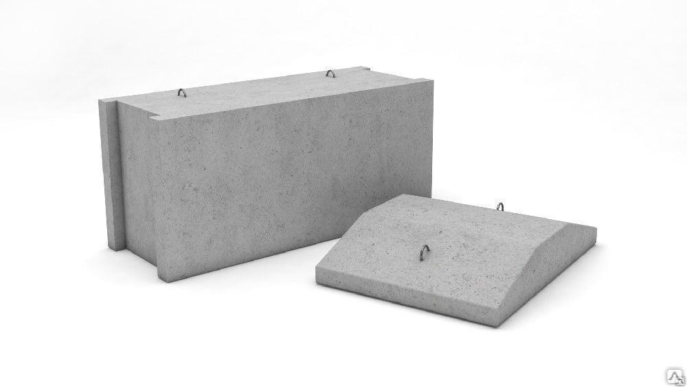 Блок (плита) фундамента Ф1 (2175) 1500х1250х200