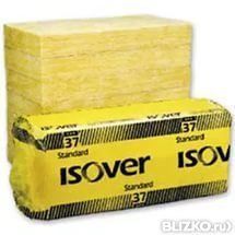 Утеплитель ISOVER Каркас П37-50 в плитах (упаковка — 0,714 м3 / 14,27 м2)