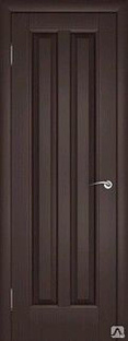 Дверь ZADOOR CLASSIC шпон fine-line Премьер (Венге, Беленый дуб) ПГ #1