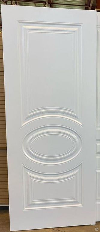 Дверь межкомнатная Скин-3 ДГ Роялвуд белый 600-900х2000 мм