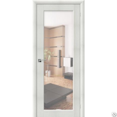 Дверь АКВА-7 ПО (Bianco Veralinga)