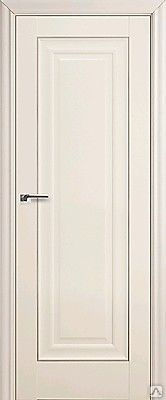 Межкомнатная дверь модель 23Х цвет ЭшВайт, Натвут Натинга, серебристый молд
