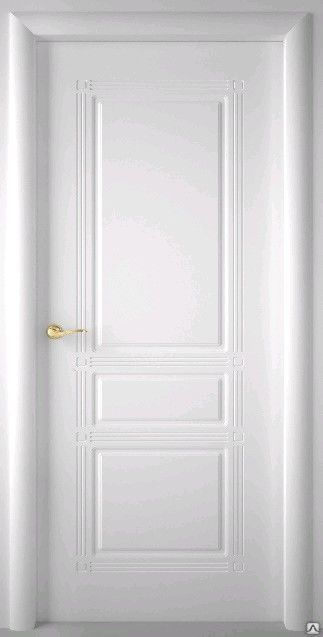 Межкомнатная дверь Эмаль белая Троя ДГ