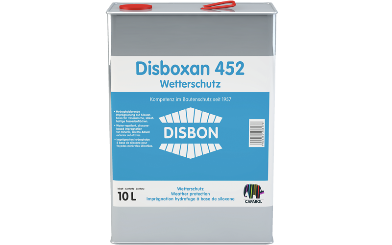 Гидрофобная пропитка Caparol Disboxan 452 Wetterschutz Transparent 10 л