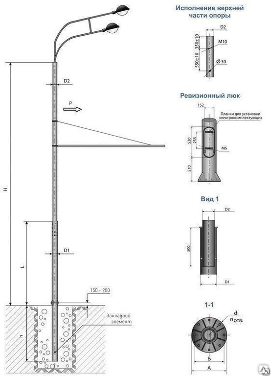 Опора временного восстановления контактной сети схема сборки