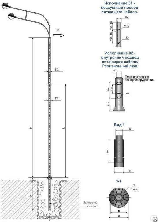 Опора силовая фланцевая цилиндрическая СФ-400-11,0-(**)-ц