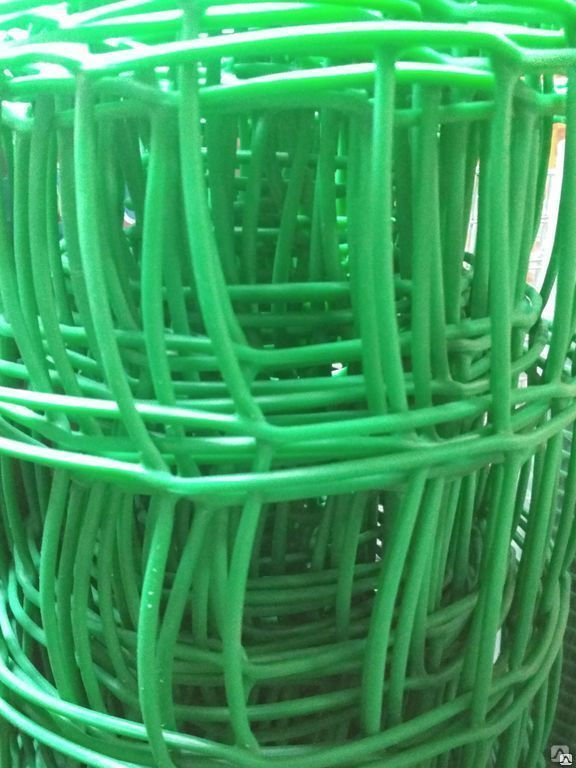 Сетка для приусадебного хозяйства квадрат 2х25 м зеленый