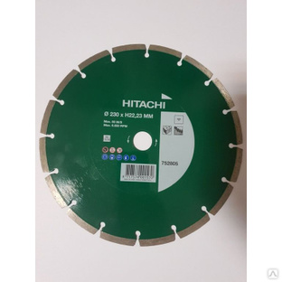 Диск алмазный отрезной Hitachi 752805 #1