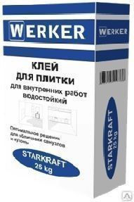 Клей "WERKER Старкрафт" 25 кг 1