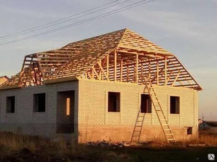 Строительство крыши из профнастила 