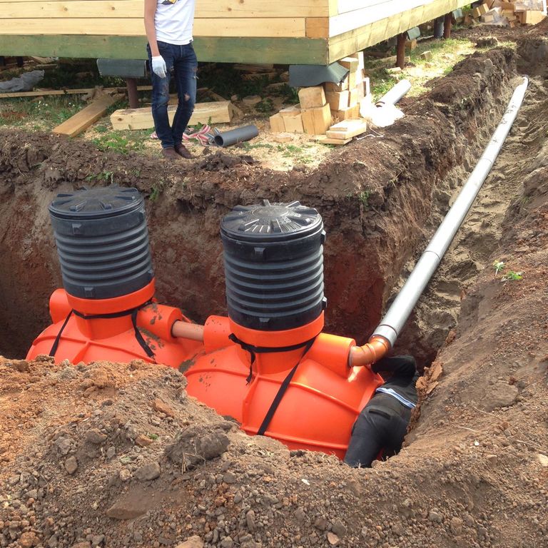 Биосептик для автономной системы канализации для загородного дома объем 2000 литров
