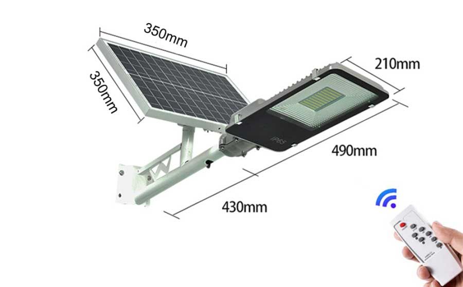Светильники светодиодные консольные на солнечных батареях 10Вт-100Вт IP65