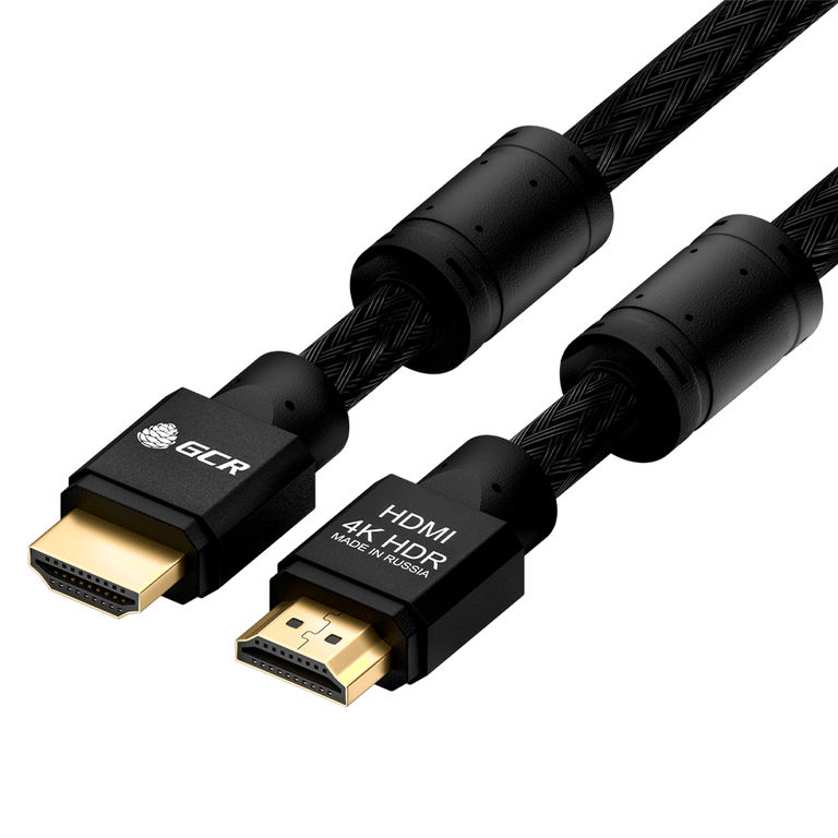 Кабель HDMI 2.0 нейлон Ultra HD 4K 3D 18 Гбит/с для Apple TV PS4 Xbox One разъемы 24К GOLD