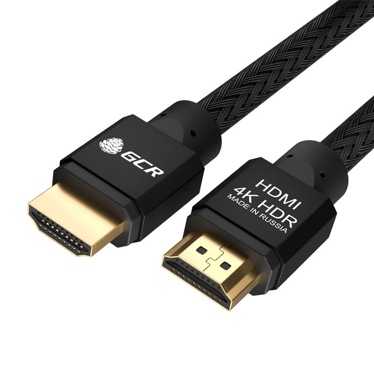 Кабель HDMI 2.0 нейлон Ultra HD 4K 3D 18 Гбит/с для Apple TV PS4 Xbox One разъемы 24К GOLD