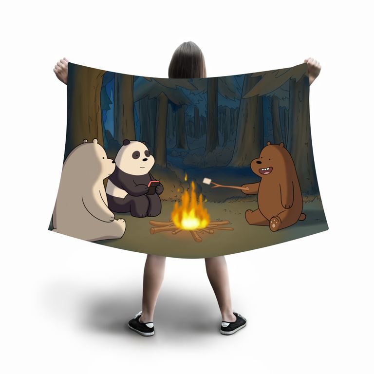 Флаг большой Вся правда о медведях/ We Bare Bears №1