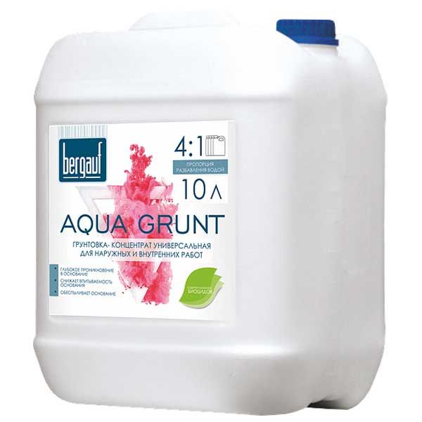 Грунт-пропитка AQUA GRUNT U, 5 л