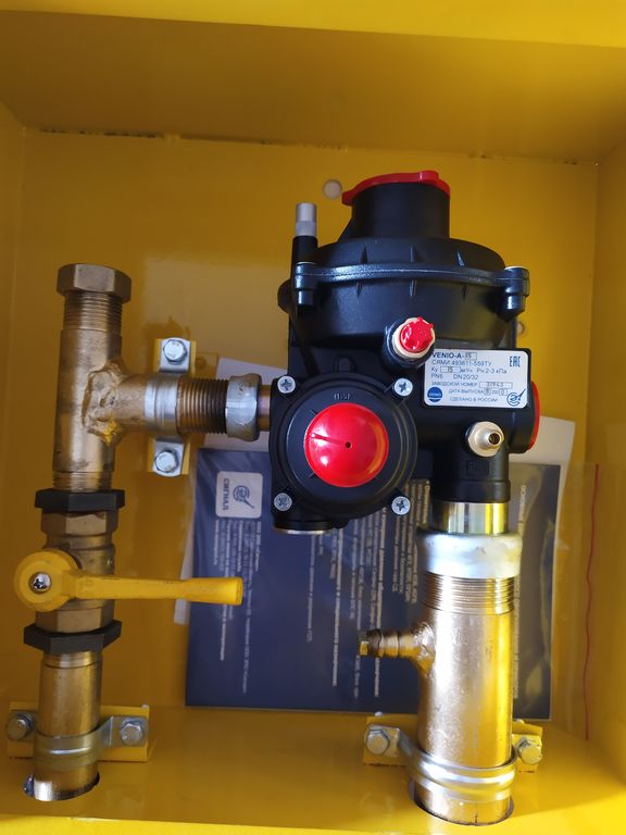 Купить пункт газорегуляторный ГРПШ-10-1 VENIO-15 шкафной - цены в ТД Кипа